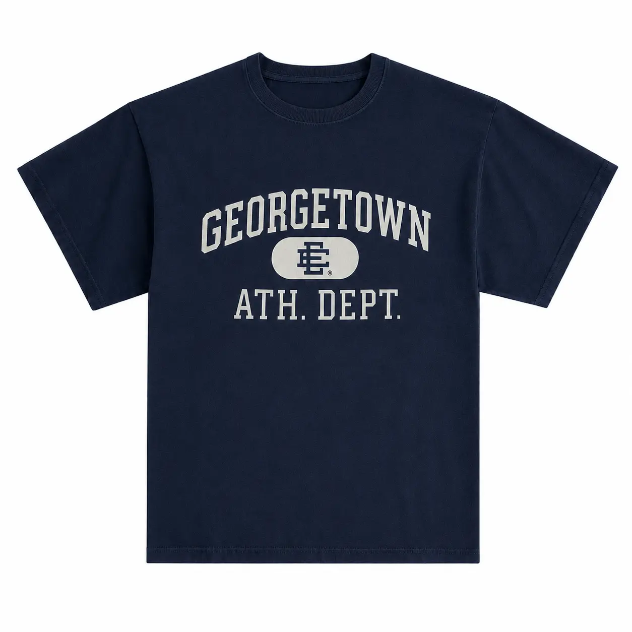 Georgetown Athletics Graphic T Shirt Vintage Varsity Style Unisex College Tee Retro Campus Spirit Outfit