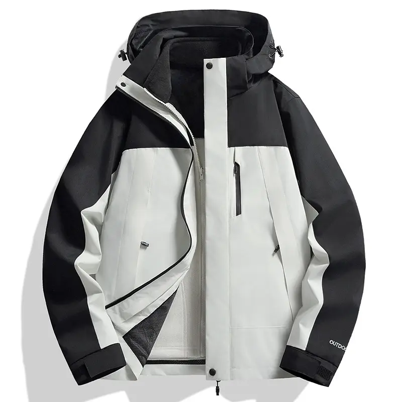 Ivory White   [Fleece Two Piece Set]