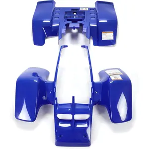 HECASA Front & Rear Fender Compatible With 1987-2006 Yamaha Banshee 350 YFZ350 Plastic Fenders Motor Parts Accessories Motorcycle Parts Motorbike