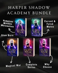 Harper Shadow Academy 5 book BUNDLE (Paranormal Academy Why Choose Series) paperback