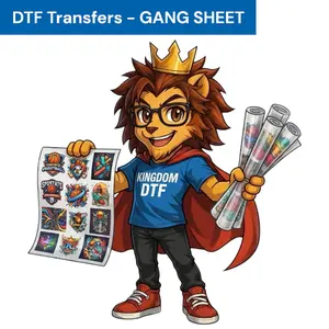 Custom DTF Transfers Gang Sheet (Print Your Designs) - TikTok