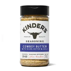 Kinder's Cowboy Butter Seasoning 9.7 oz. Flavor Spice