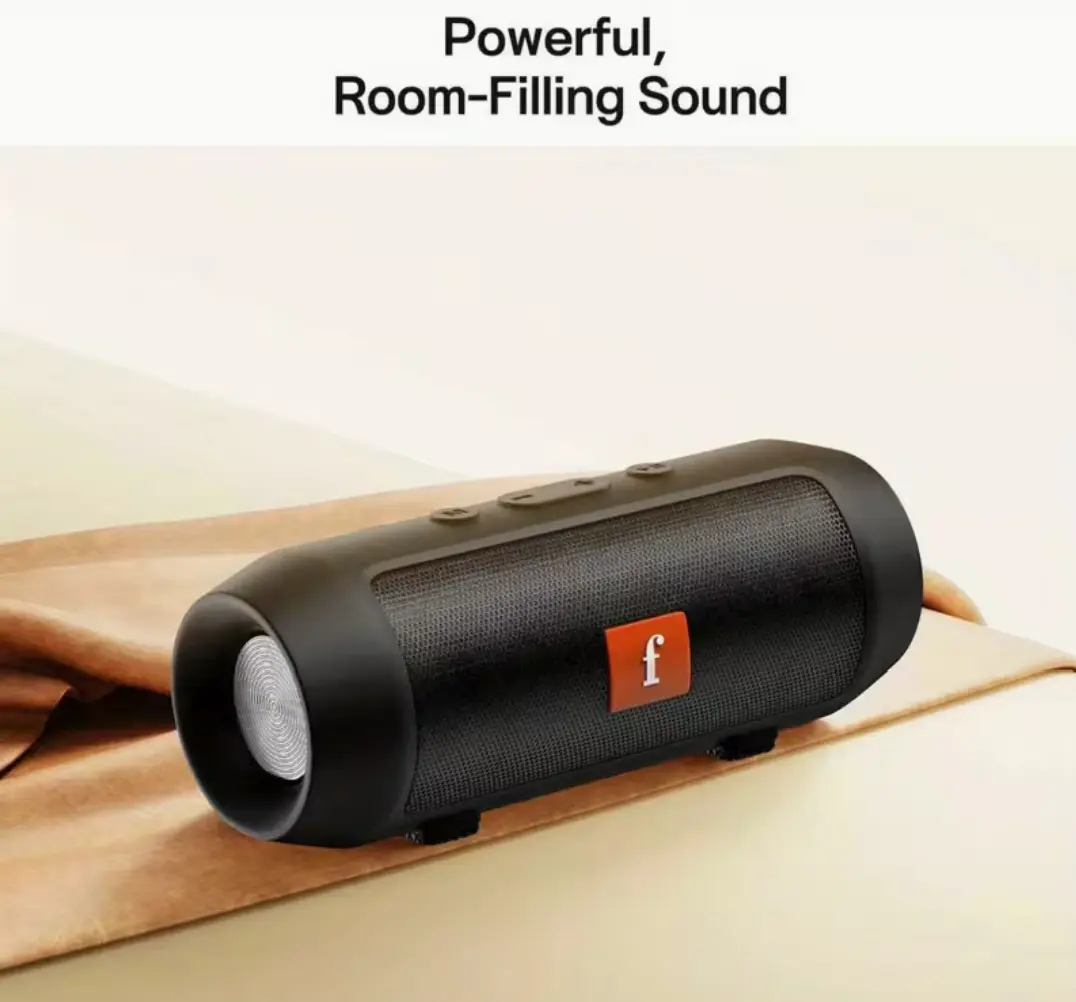 Upgraded Wireless Boombox Speaker, Portable Audio Device with 4hrs Playtime, Bright LED Light that Lights Up Any Room for Home & Outdoor Use, For Music Players Wireless Party Speaker