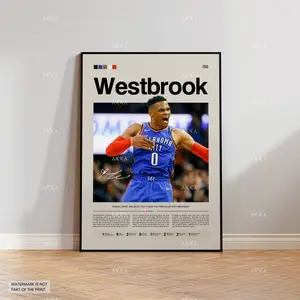 Russel Westbrook - Oklahoma City Thunder poster
