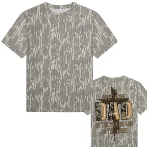 Southern Dad mossy oak tshirt,  Christian Father's Day Shirt , Father's Day Duck , Gift for Him, 3D Hunting
