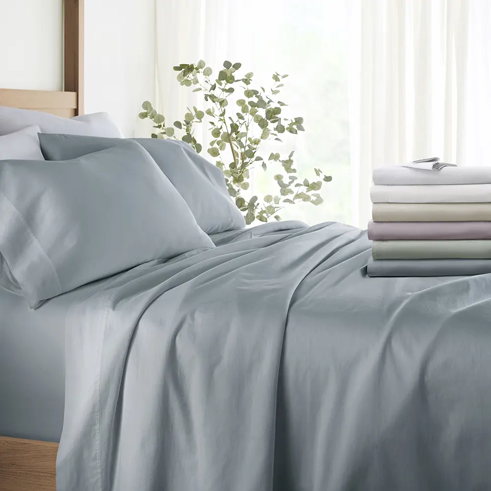 100% Cotton-Long Staple 4-Piece Sheet Set