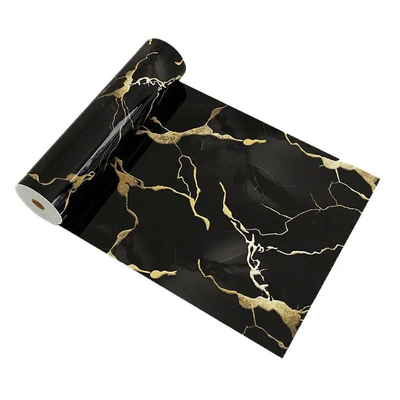Natural Marble Texture Self-Adhesive Wall Sticker, Floor Decal for Kitchen, Bathroom, Rental Homes, Refreshes Space, Simple Visual Effect, Marble Pattern Wallpaper, Textured Peel And Stick Wallpaper, Decorative Wallpaper, Peel And Stick Wallpaper Designs