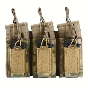 Tactical Mag Pouches & Magazine Pouches: Triple Mag Pouch Molle Backpacks Outdoor Backpack