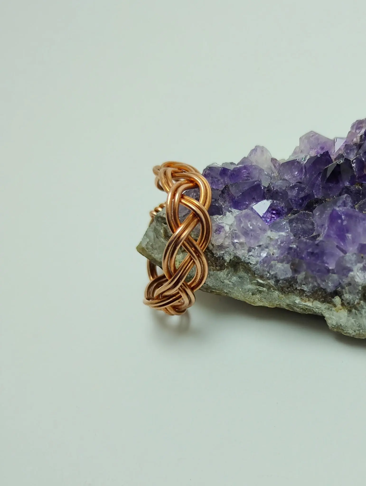 Braided Copper Ring
