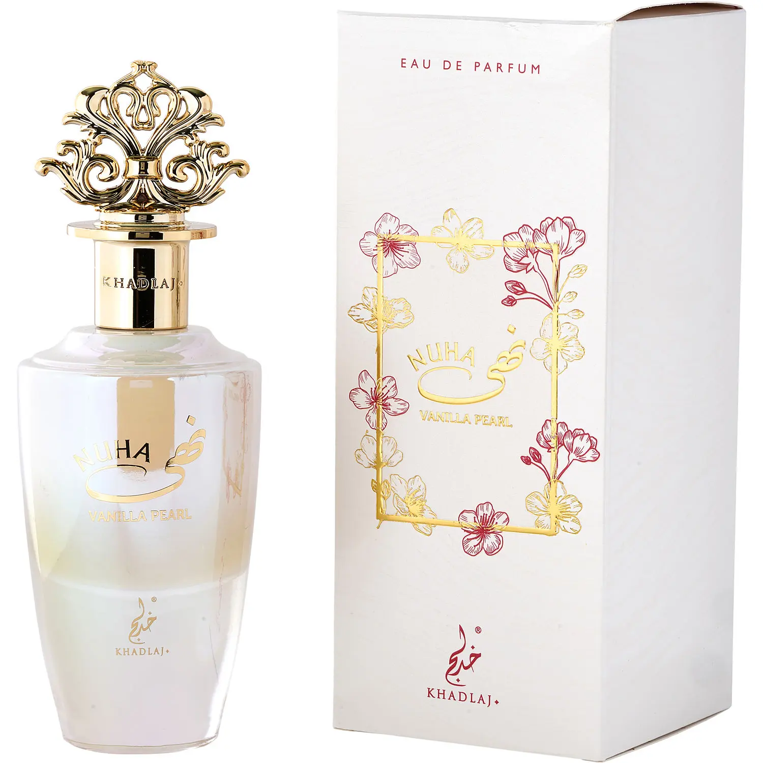Khadlaj Nuha Vanilla Pearl By Khadlaj Eau De Parfum For Unisex Khadlaj Nuha Vanilla Pearl By Khadlaj Eau De Parfum For Unisex