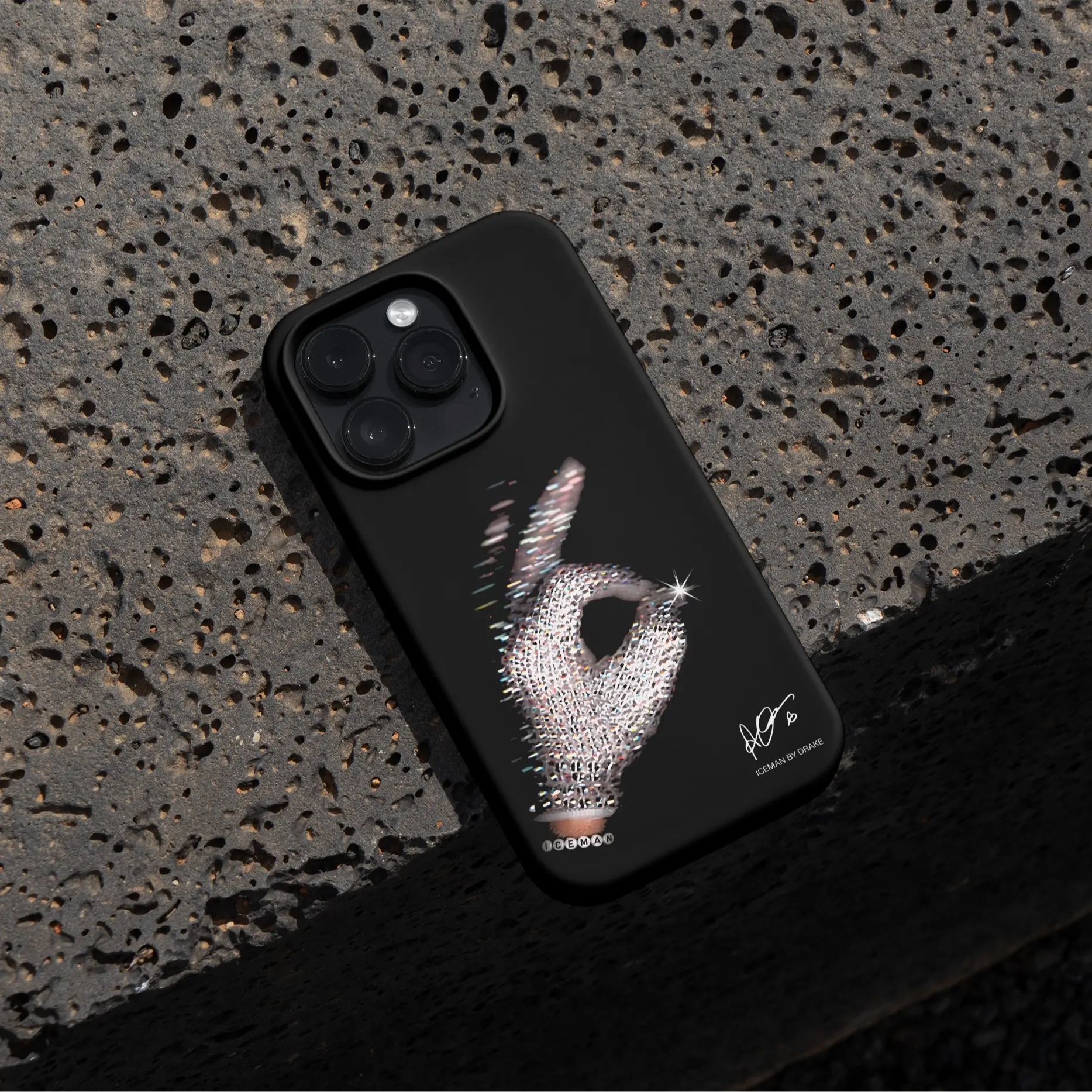 Drake 'Ice Man' Album Official V5 Graphic For Team Drizzy High-Quality Tough Case, Drake Drizzy Fan Graphic Phone case, Ice-Man Album Merch Streetwear Graphic case, Gift for Drake Fans Vintage Collector Phonecase