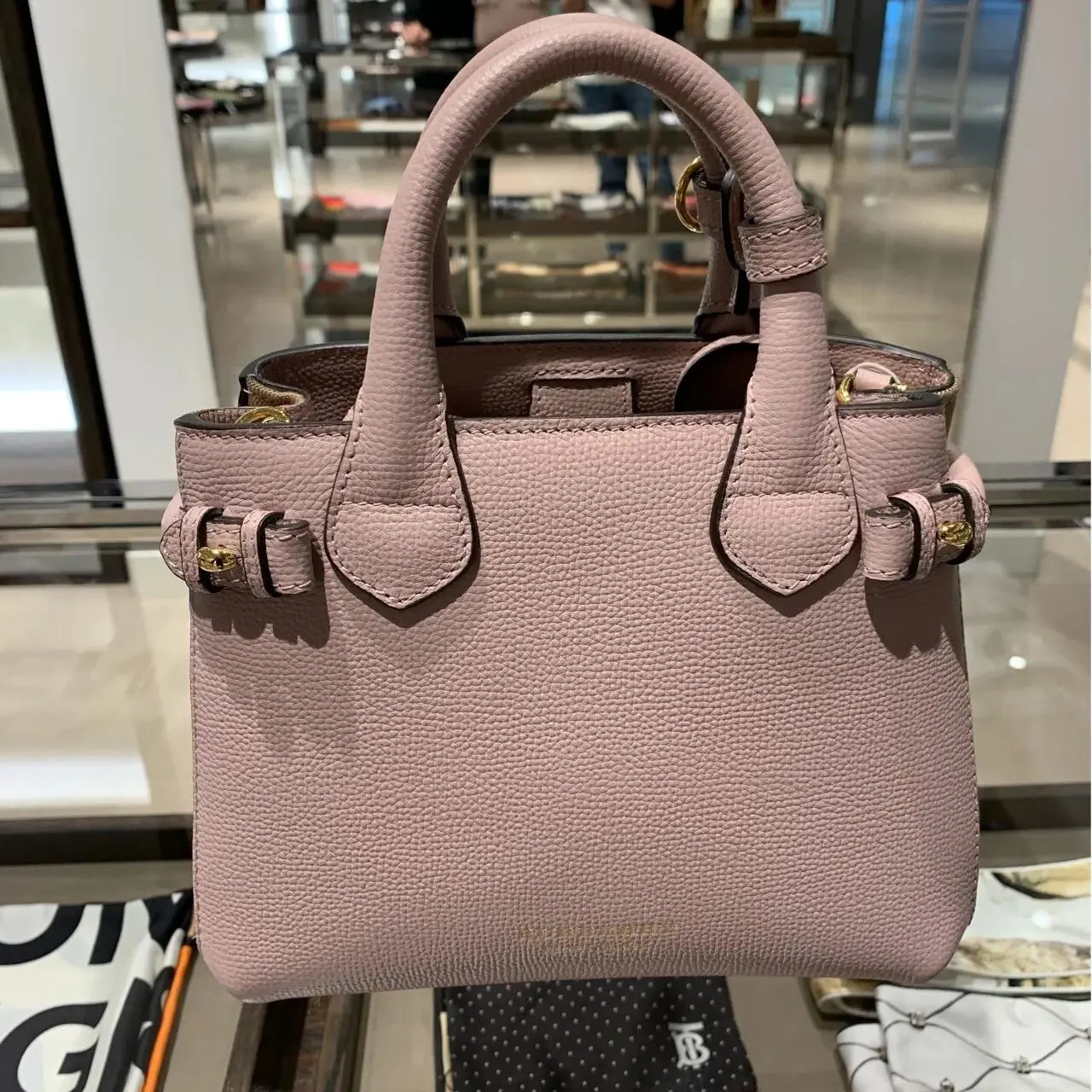 Pre-owned BURBERRY 0159｜top handle bag large room