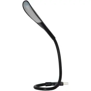 USB Reading Lamp with 14 LEDs Dimmable Touch Switch and Flexible Gooseneck for Notebook Laptop, Desktop, PC and MAC Computer + On/Off Setting