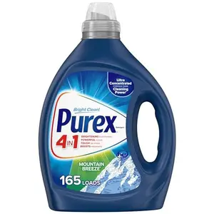 Purex Fresh Mountain Breeze Liquid Detergent – 82.5 fl oz, 165 Loads, Ultra-Concentrated
