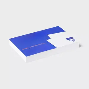100ct 4" x 6" Ruled Index Cards White: College Rule, Uncoated, 72 lb, Paper Basics, 4x6 Note Card Size