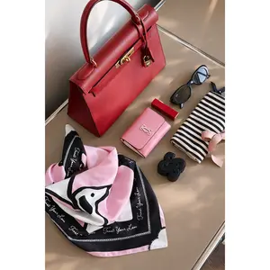 Stuck Soap Signature Scarf - Vintage Pink