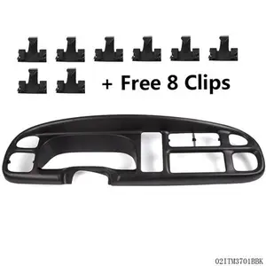 Fit For 98-02 Dodge Ram 1500 2500 3500 Pickup Dash Instrument Cluster Bezel