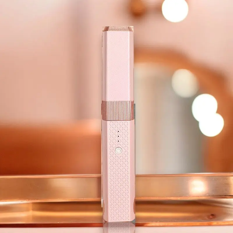 Thee Beaute Ave Hair Straightener Cordless Usb Hair Straightener Mini Ceramics Hair Curler 3 Constant Temperature Portable Flat Iron For Smooth Travel & Lightweight Storage Comfort