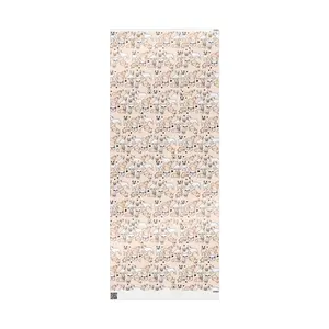 French Bulldog Doodles Pink Wrapping Paper