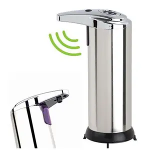 Stainless Steel Touchless Handsfree Automatic Soap Liquid Dispenser(Without Battries)