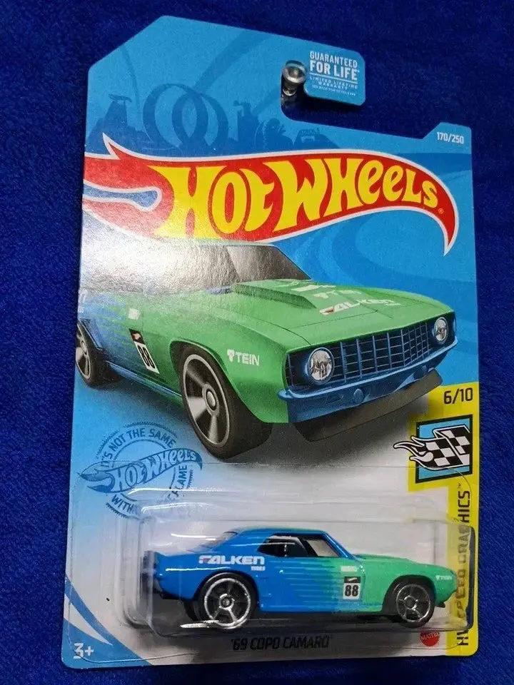 '69 COPO Camaro Hot Wheels Die-Cast | American Muscle Legend Collector's Edition