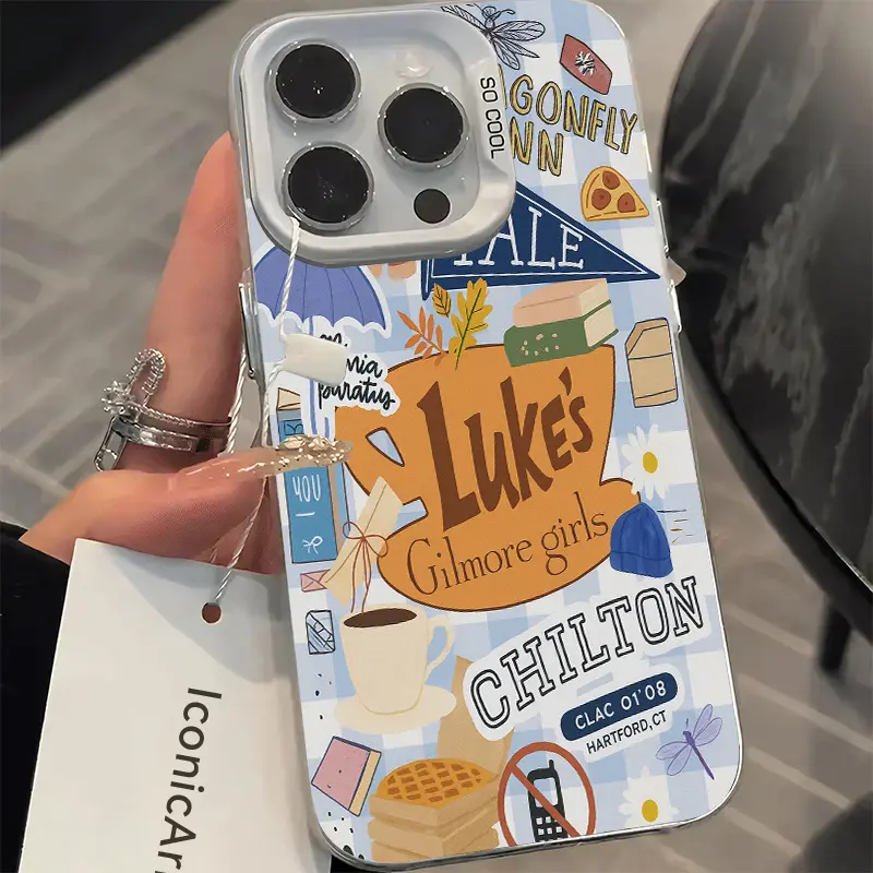 Gilmore Girl Collage Cover - Protective Smartphone Casing, Mobile Phone Accessory for Samsung Galaxy S22 FE, S22 Plus, S23, S23 Ultra, S24 & iPhone 7-8 Plus, SE2, X, XS Max, 11-16 Devices, Protection, Handheld, Cellphone, Accessories, Multi-Device Fit