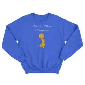 "Chances Make Champions (NBA)" Pullover Menswear Crewneck Sweatshirt