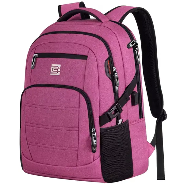 Laptop Backpack with USB Charging Port Water Resistant Backpacks for Adults Work Business Laptop Backpack