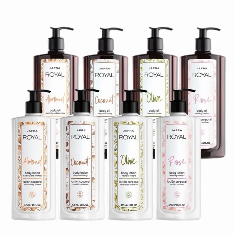 Jumbo Royal Body Lotion and Body Oil, Mix and Match Your Favorite Hydration Bundle