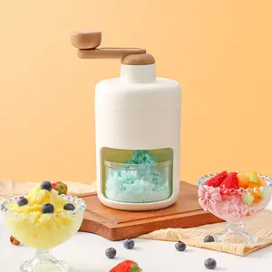 Portable Manual Ice Shaver Machine, Stainless Steel Material, Fast Ice Crushing, Ideal for Indoor & Outdoor Use, Commercial Grade Ice Breaker Tool, Ice Shaving Machine