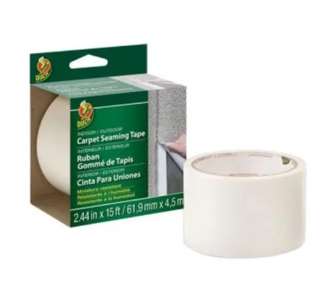 Duck 442063 Fiberglass Carpet Seaming Tape 2.43 in. x 15 ft.