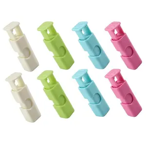 8 Pcs Multipurpose Food Clips - Seal Chips, Bread & Snack Bags - Easy to Use