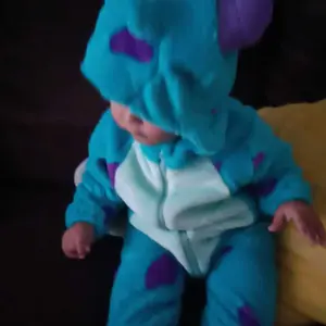 Infant Fleece Jumpsuit Cartoon Animal Horn Hooded Warm Thicken Winter Rompers Outwear Snowsuit For Baby Girls And Boys Bodysuits Baby Costumes Cute Animal Outfit Funny Monster Costume Gift