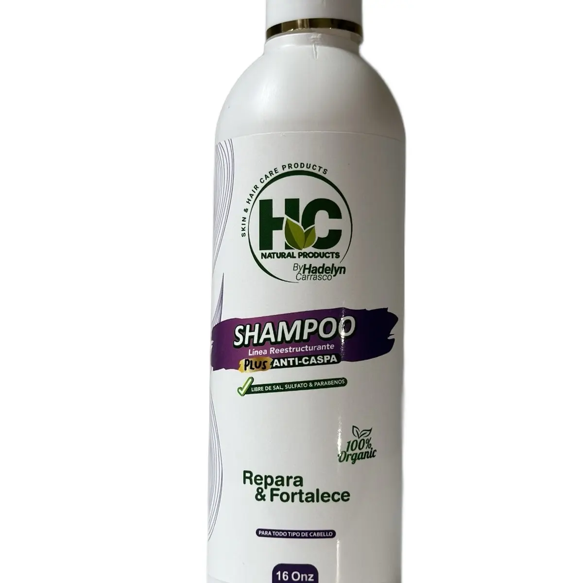 Shampoo Reestructurante plus anticaspa Organic Anti-dandruff