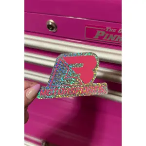 Glitter LB Sticker