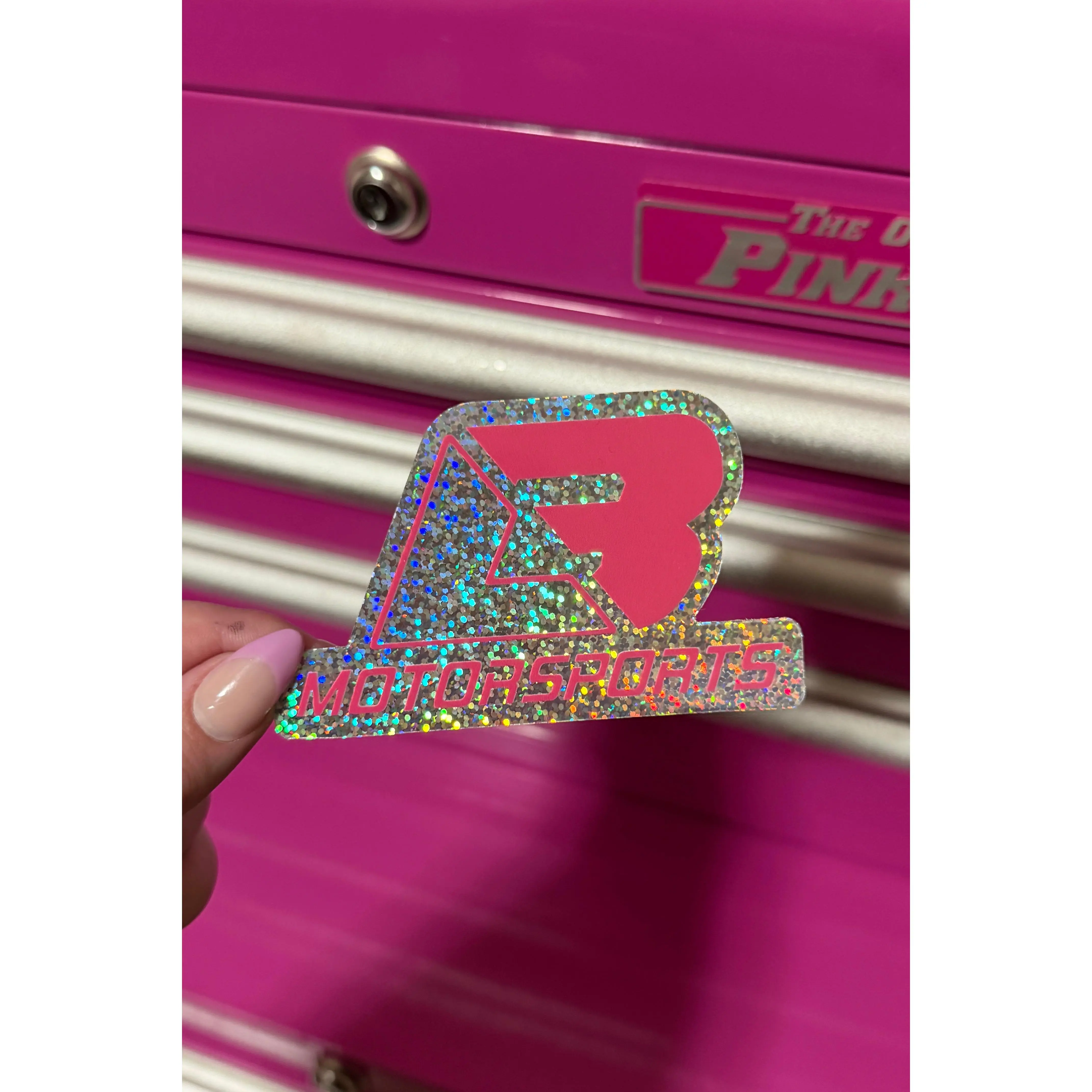 Glitter LB Sticker