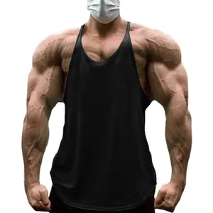 TikTok Viral! Men's Stringer Tank - Cotton Gym Sleeveless, Thin Strap Workout Vest for Bodybuilding