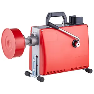 Father's Day Gift VEVOR Drain Cleaner Machine 66FT x 5/8" 250W Sewer Snake Auger Manual Feed