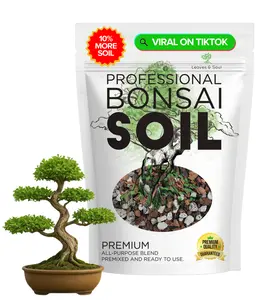 Premium Bonsai Soil All Purpose Blend | Pre-mixed 2.2 or 8.2 Dry Quarts