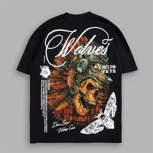 DARC SPORT Men's Oversized Short Sleeve T-shirts Gym Fitness Bodybuilding Printed T-shirt Workout Tops Male Brand Clothing