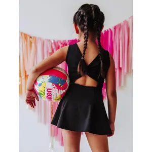 Tennis Dress - Midnight (Size Down)
