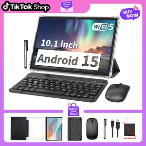 【TIKTOK GiftedInLove】PYNAREL Android 15 Tablet Set with Keyboard, Case, Mouse, Stylus, Screen Protector, 5G WiFi, for Valentine’s Day Gift
