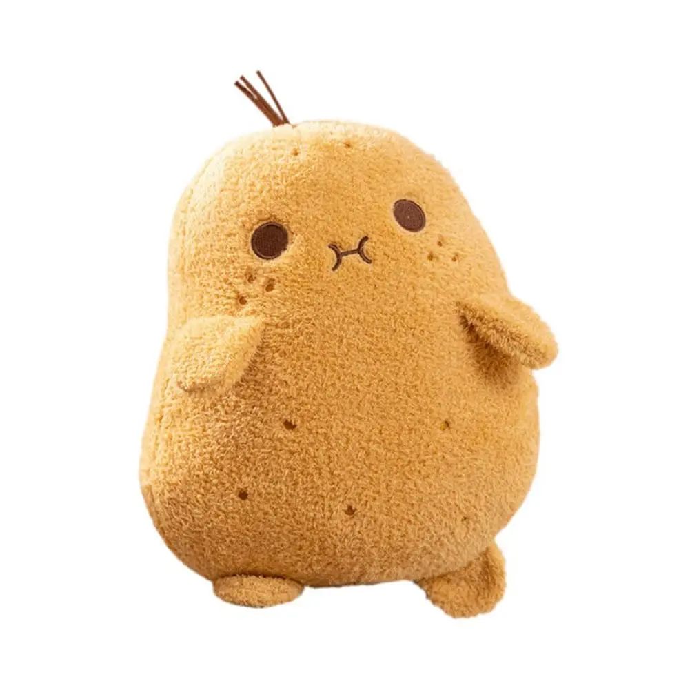 Decorative Potato Throw Pillow Soft Stuffed Food Plush Sofa Cushion Kawaii Cute Potato Plushie for Living Room Decor
