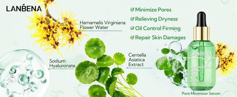 LANBENA Green Tea Blackhead Remover 100 sheet Nose Pore Strips & Pore Minimizer Serum Peel Off Mask for Pores, Nose, Chins & Face LANBENA Green Tea Blackhead Remover 100 sheet Nose Pore Strips & Pore Minimizer Serum Peel Off Mask for Pores, Nose, Chins & Face