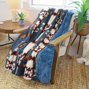 Catalonia Southwest Throw Blanket, Aztec Blanket