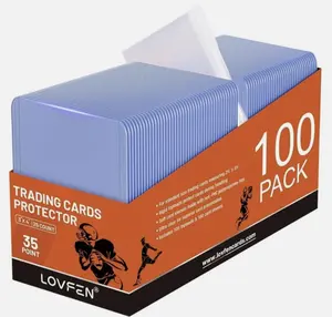 100ct Top Loaders + 100ct Penny Sleeves - Trading Card Protector 3x4 - Accessories