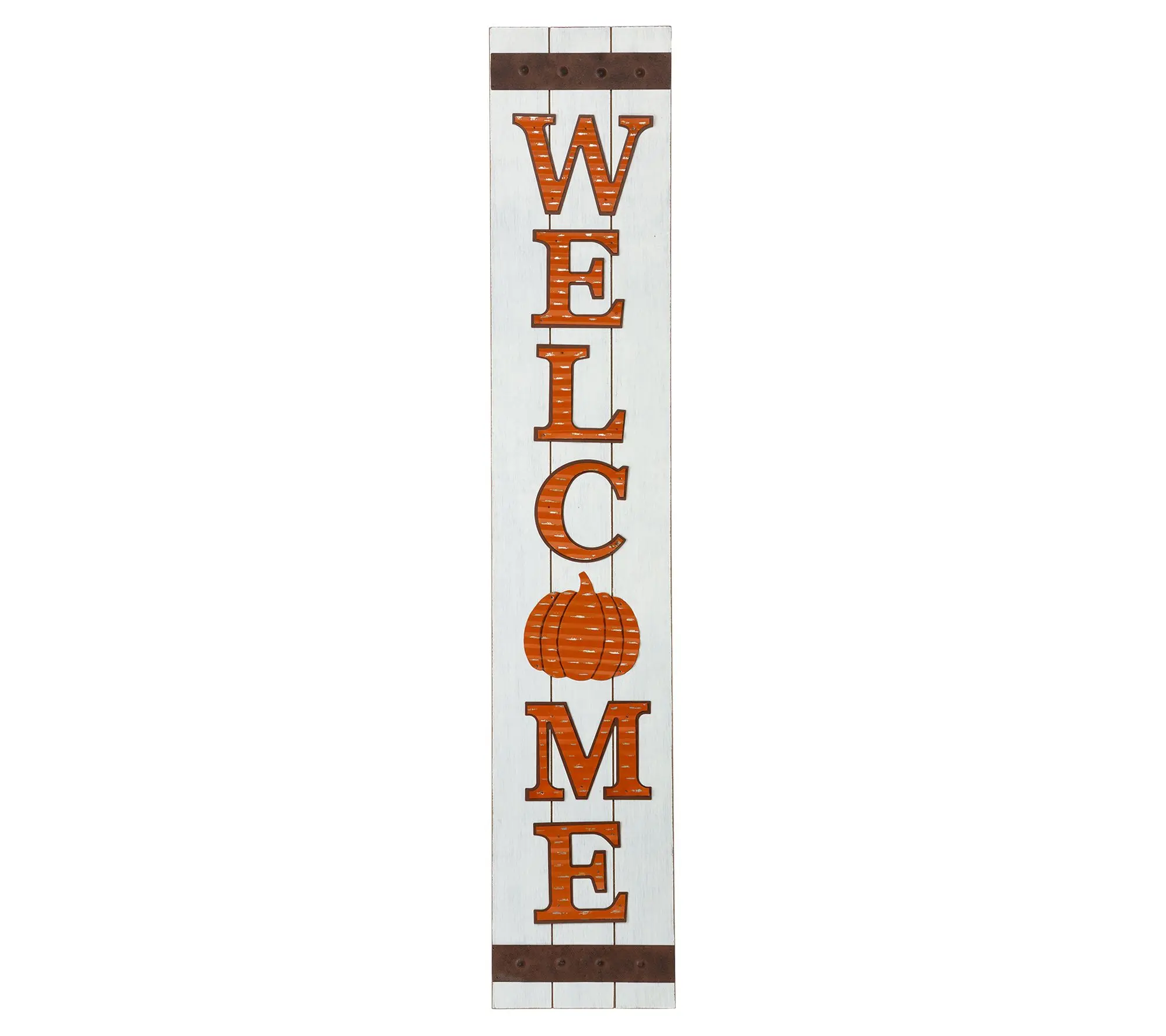 Glitzhome 3D Pumpkin WELCOME Fall Porch Sign Glitzhome 3D Pumpkin WELCOME Fall Porch Sign