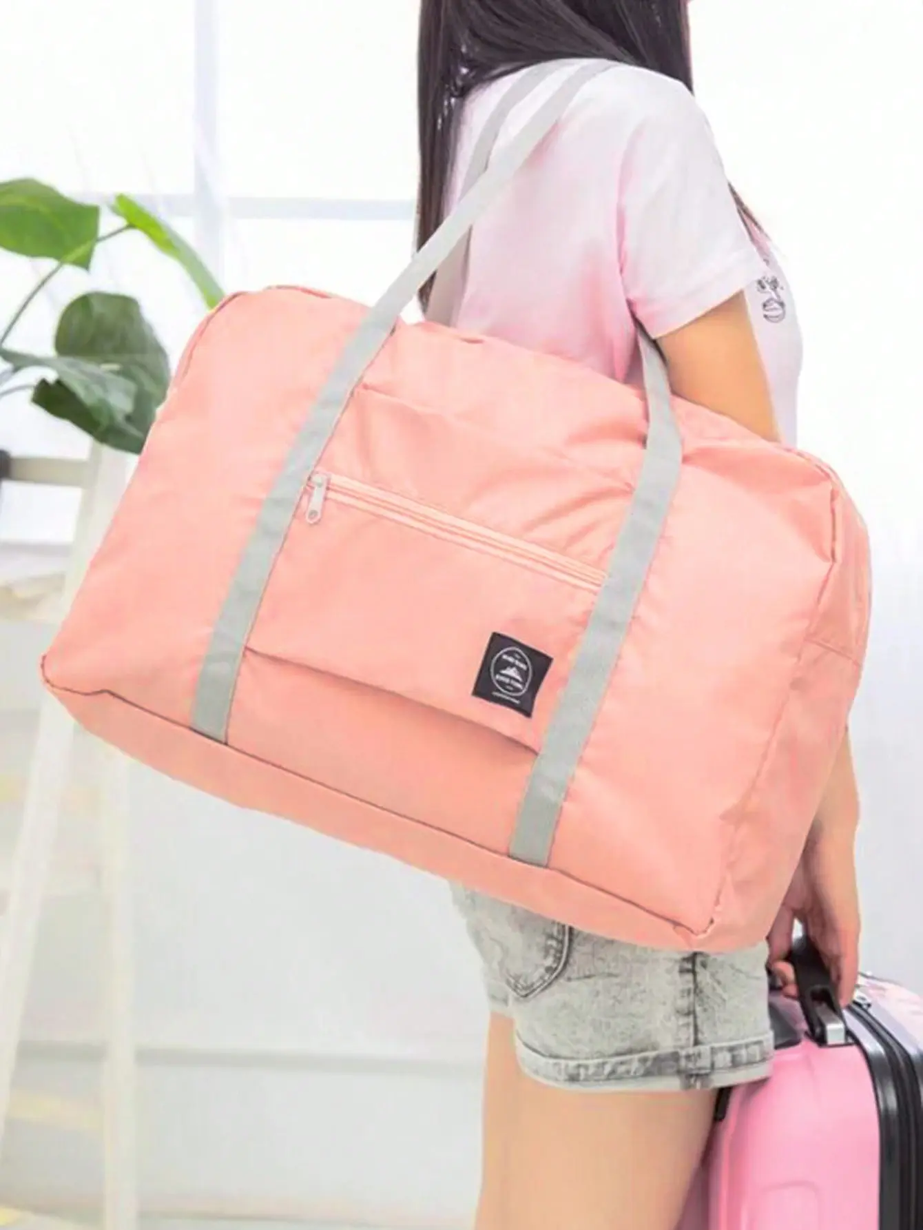 Foldable Waterproof Large-Capacity Unisex Travel Organizer Duffel Bag - Carry-On Luggage, Gym Work Bag, Weekend Holiday Outdoor Travel Essential