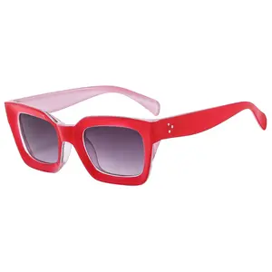 zee lool eyewearNew trend square mirror frame sunglasses with anti-blue light lenses, fashionable street photography sun glasses, a good choice for gifts