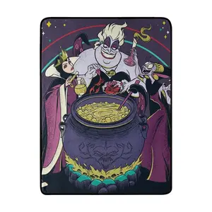 Disney Villains Cooking Up Trouble Micro Raschel Throw